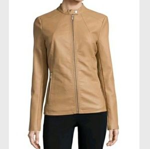 a.n.a. faux leather jacket M